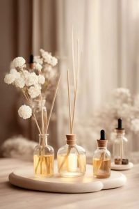 tinh dầu thơm phòng que gỗ review